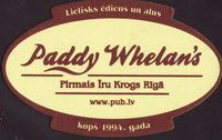 Beer coaster r-paddy-whelans-1-zadek