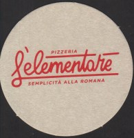 Beer coaster r-pizzeria-lelementare-1