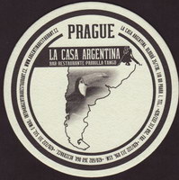 Beer coaster r-prague-la-casa-argentina-1-small