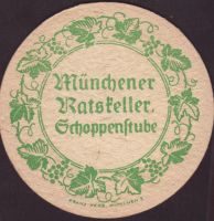 Beer coaster r-ratskeller-munchen-1