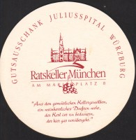 Beer coaster r-ratskeller-munchen-2-zadek-small