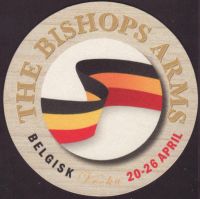 Beer coaster r-the-bishops-arms-1