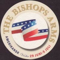 Beer coaster r-the-bishops-arms-3