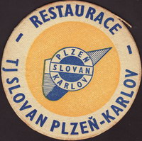 Beer coaster r-tj-slovan-plzen-1