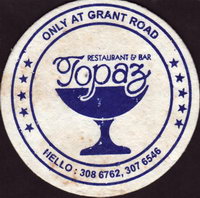 Beer coaster r-topaz-1