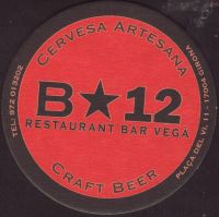 Beer coaster r-vega-1-zadek