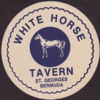 Beer coaster r-white-horse-1