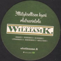 Beer coaster r-william-k-1