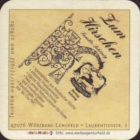 Beer coaster r-zum-hirschen-1-small