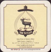 Beer coaster r-zum-hirschen-3