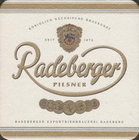 Beer coaster radeberger-13-oboje