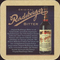 Beer coaster radeberger-16-zadek