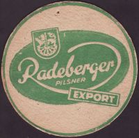 Beer coaster radeberger-25