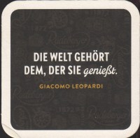 Beer coaster radeberger-37-zadek-small