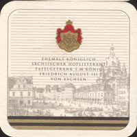 Beer coaster radeberger-5-zadek