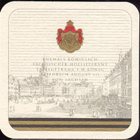 Beer coaster radeberger-7-zadek