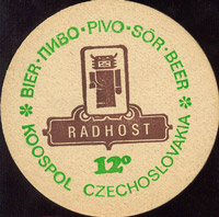 Pivní tácek radegast-27