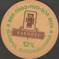 Beer coaster radegast-42