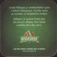 Pivní tácek radegast-53-zadek