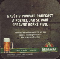 Beer coaster radegast-54-zadek