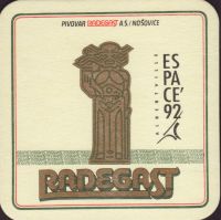 Pivní tácek radegast-83