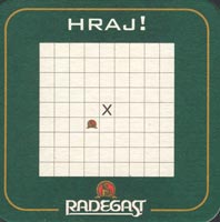 Beer coaster radegast-9-zadek