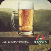 Pivní tácek radegast-91