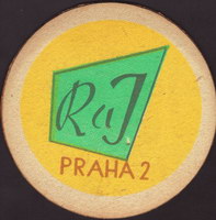 Beer coaster raj-praha-4-oboje