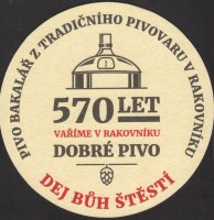 Beer coaster rakovnik-48-zadek-small