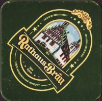 Beer coaster rathaus-brau-1
