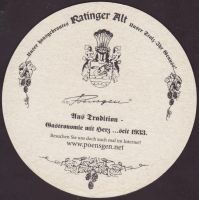 Beer coaster ratinger-brauhaus-1-zadek