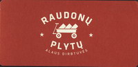 Pivní tácek raudona-plytu-alaus-dirbtuves-1