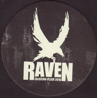 Beer coaster raven-1