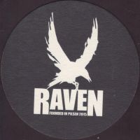 Beer coaster raven-5