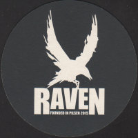 Pivní tácek raven-7