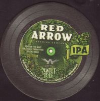 Beer coaster red-arrow-1