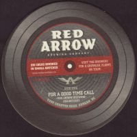 Beer coaster red-arrow-2-zadek-small