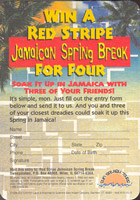 Beer coaster red-stripe-10-zadek