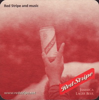 Beer coaster red-stripe-18-zadek