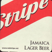 Beer coaster red-stripe-19