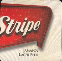 Beer coaster red-stripe-2