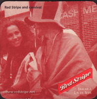 Pivní tácek red-stripe-21-zadek