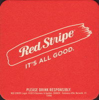 Beer coaster red-stripe-33-zadek