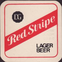 Beer coaster red-stripe-35