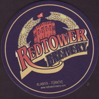 Beer coaster red-tower-1-oboje
