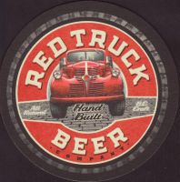 Beer coaster red-truck-1