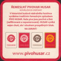 Pivní tácek remeslny-pivovar-husar-2-zadek