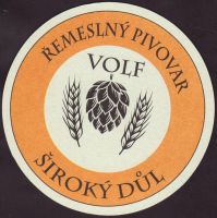 Beer coaster remeslny-pivovar-volf-1