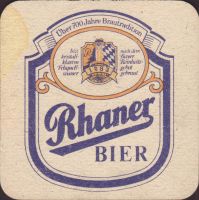 Beer coaster rhanerbrau-12