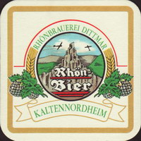 Pivní tácek rhonbrauerei-dittmar-1